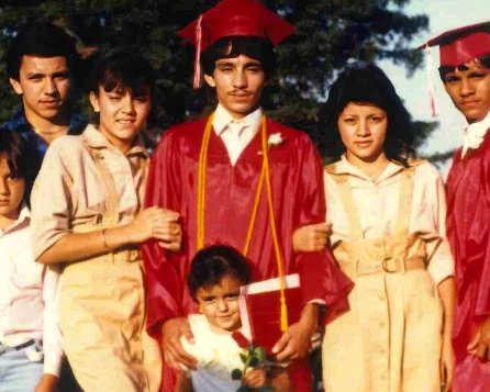 The Cuevas family in the late 1980s, before founding United Facilities Group